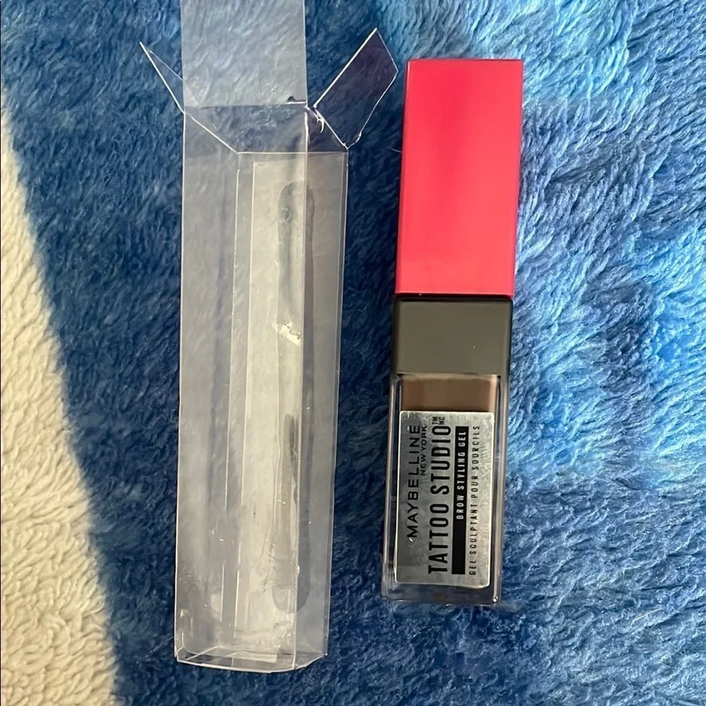Maybelline Tattoo Studio Brow Gel - Red and Black